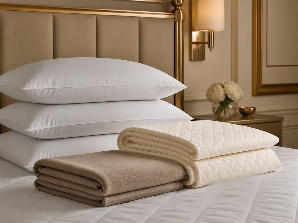 Cushion covers and coordinated textile accessories for custom projects